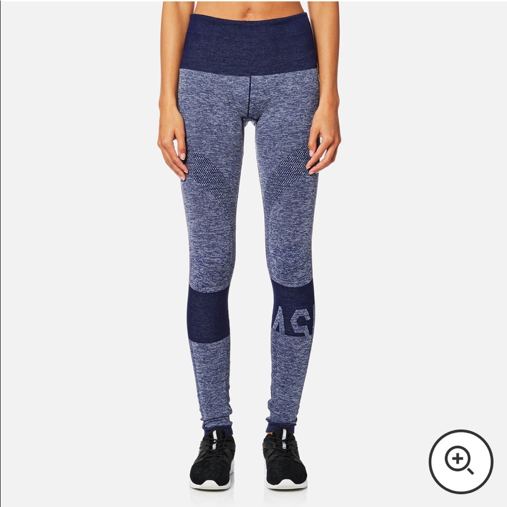 Asics Seamless Tights Knit Leggings NWT
